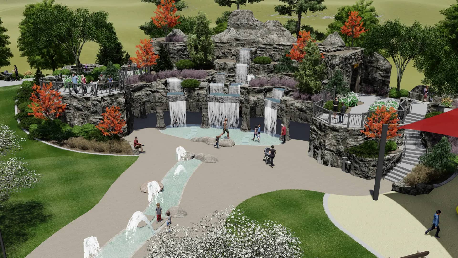 Adventure Heights Splash Pad