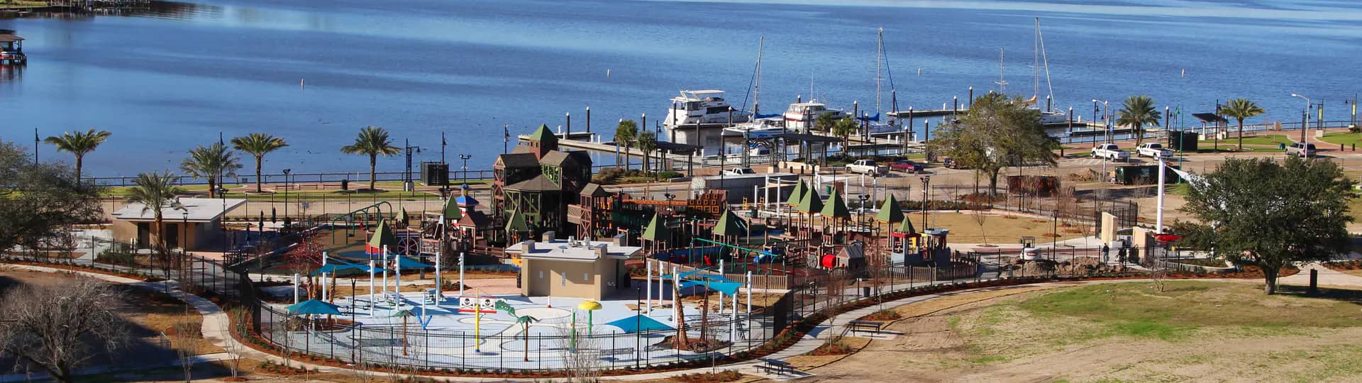 Millennium Park Phase II area in Lake Charles.