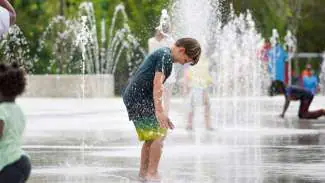 John Chavis Memorial Park Splash Pad