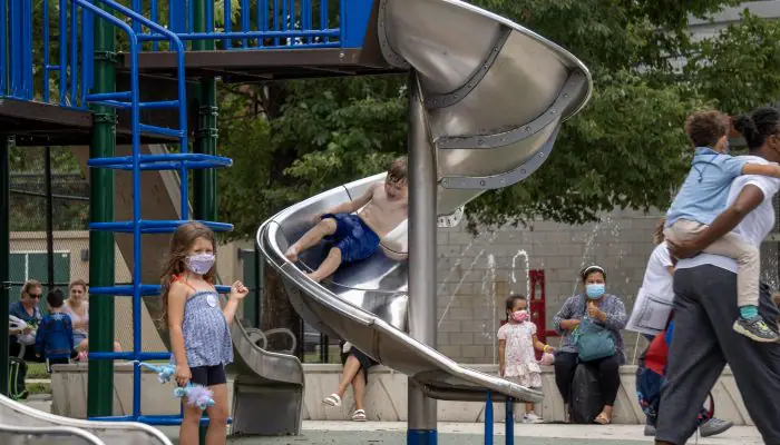 Columbus Square Sprayground