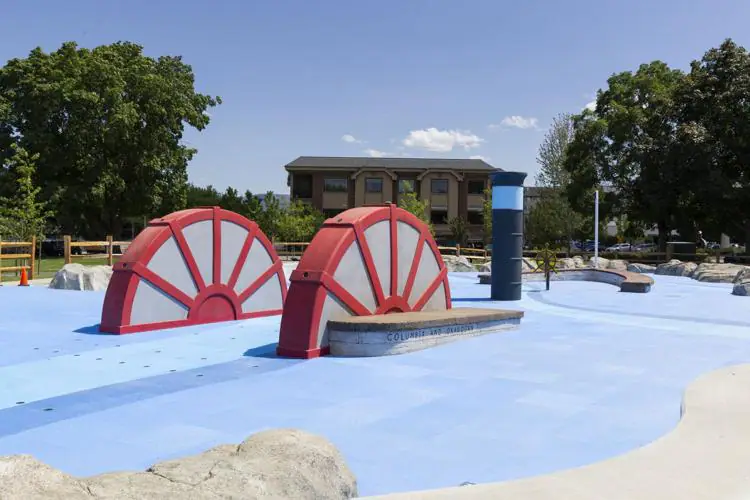 Wenatchee Riverfront Park Splash Pad