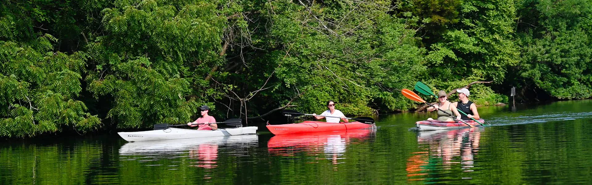 On-site recreation area at Muddy Run Campground and Park.
