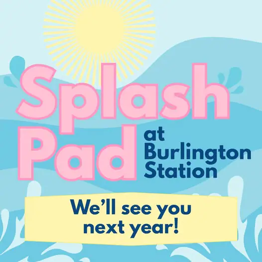Splash Pad at Burlington Station