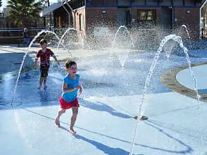 Imagination Fountain at Cascades Park