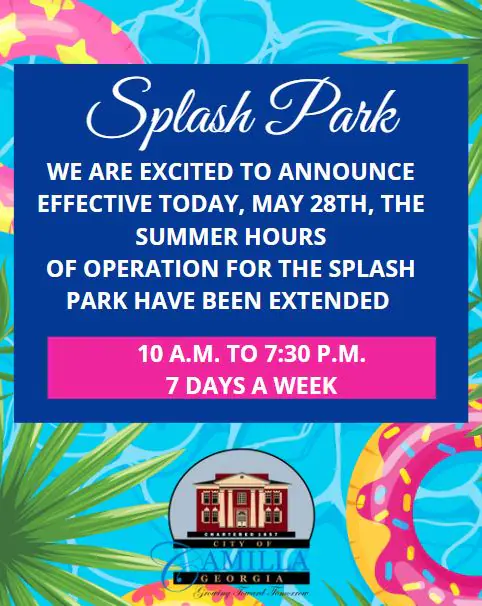 Camilla Splash Park
