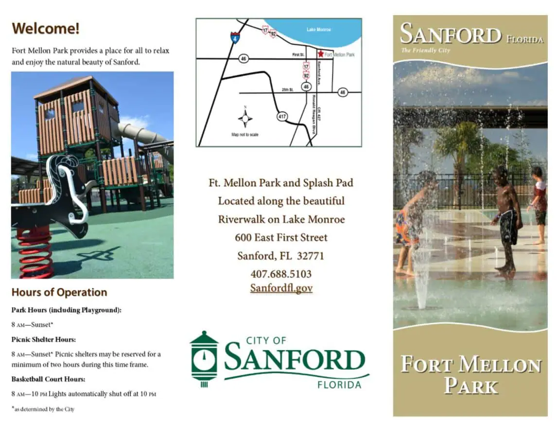Fort Mellon Park Splash Pad