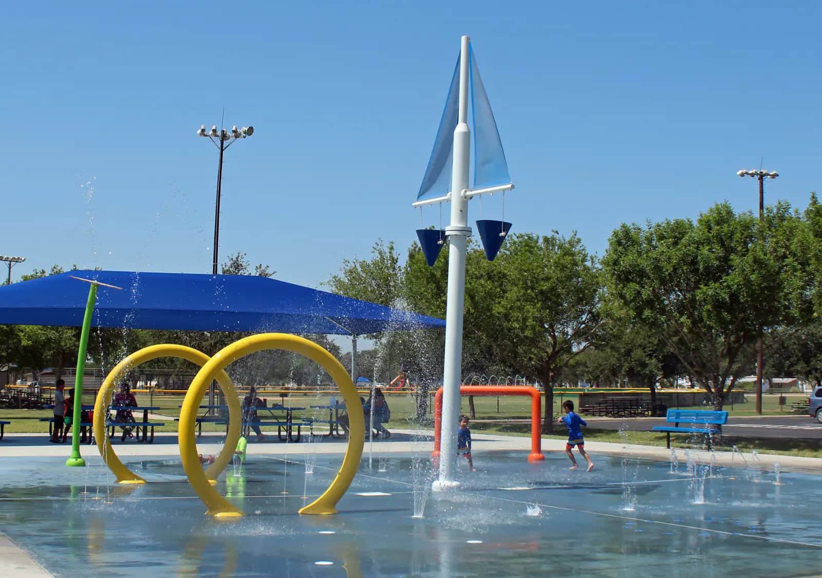 Isaac D. Rodriguez Park Splash Pad