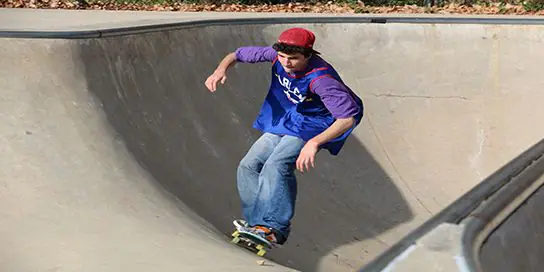 O'Brien Park in South Bend, an official splash-pad location with other recreation amenities.