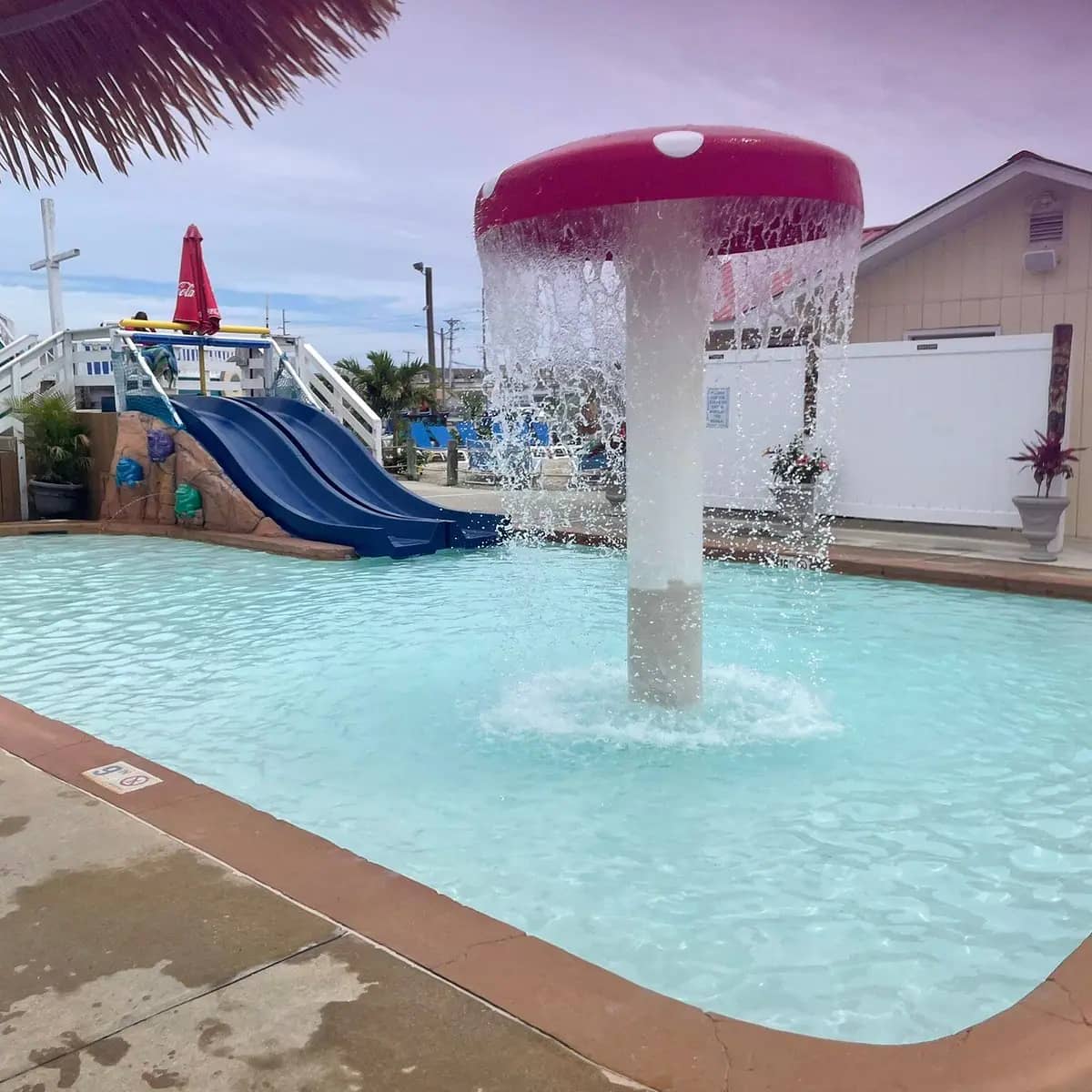 Thunder Lagoon kiddie pool for toddlers and young children.