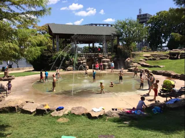 Riverfront Park Peabody Playground and Splash Pad