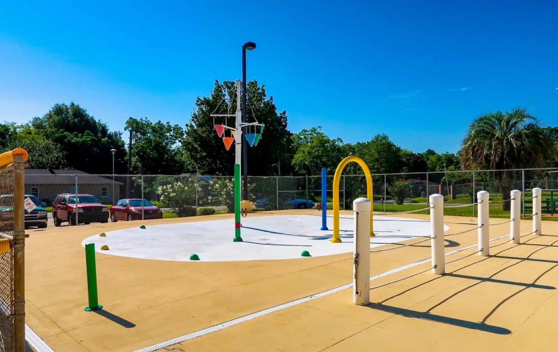 Another view of the Driskell aquatic area in Albany.