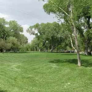 Park setting around A.C. Williams Granite Creek Park.
