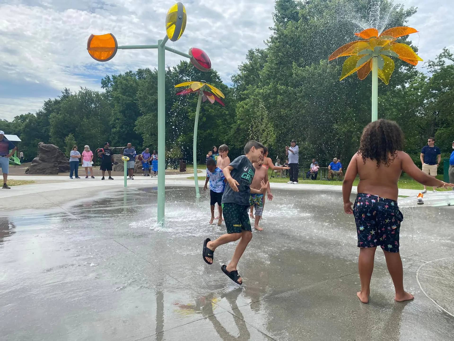 Michael M. Smith Memorial Park Splashpad