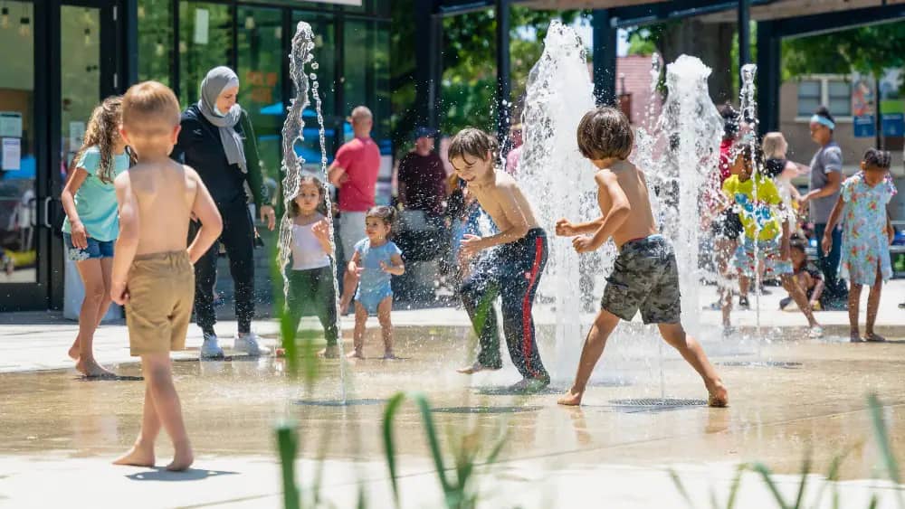 Moore Square Splash Pad